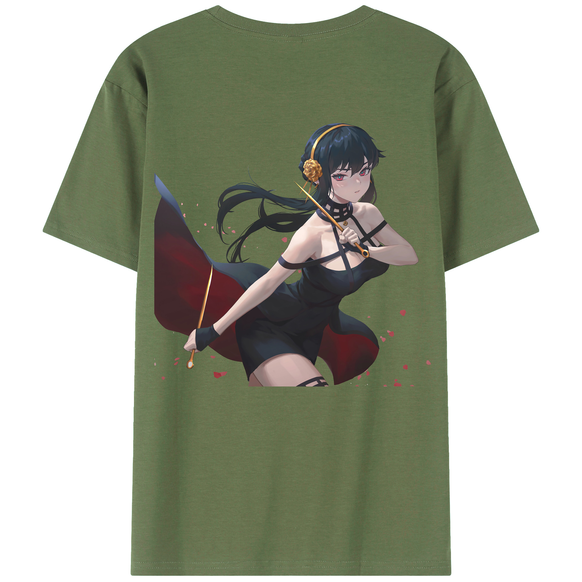 （画像用） SPY×FAMILY间谍家家酒 綿100％ メンズ半袖Tシャツ（バックプリント） 通気性